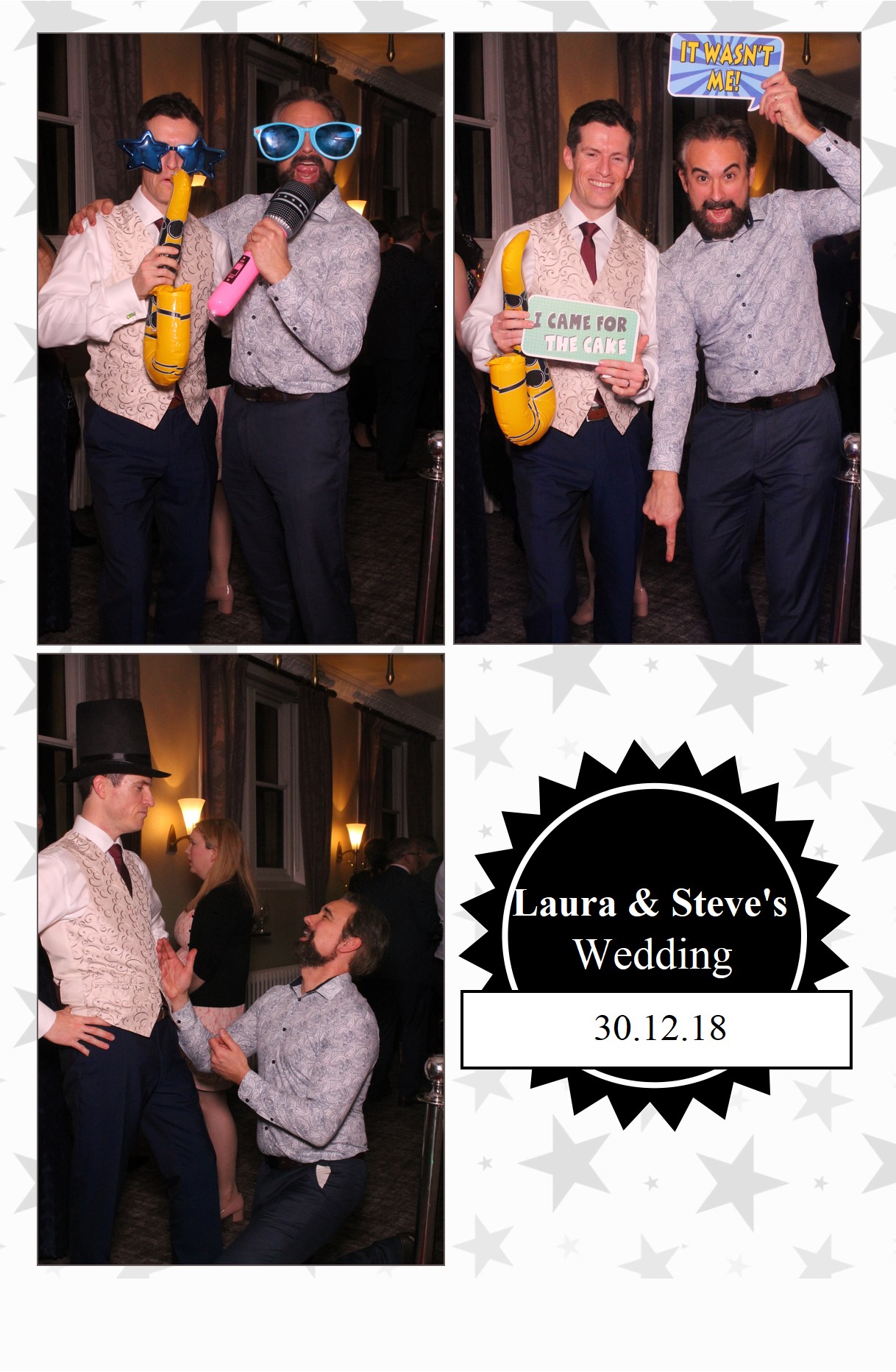 Steve and Laura's Wedding 2018 | View more photos from the event at gallery.myfunphotobooth.com/u/My-Fun-Photo-Booth/Steve-and-Lauras-Wedding-2018